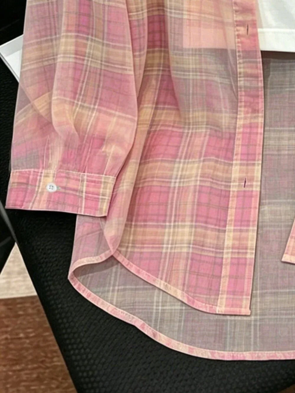 Multicolor Casual Women's Plaid Shirt
